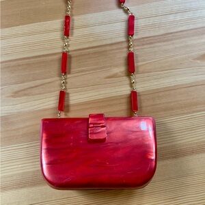 St. John Acrylic Clutch